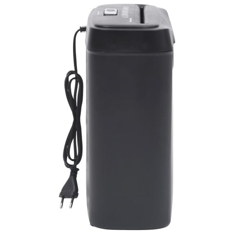 NISZCZARKA DO PAPIERU NA 6 ARKUSZY CIĘCIE W PASKI CZARNA