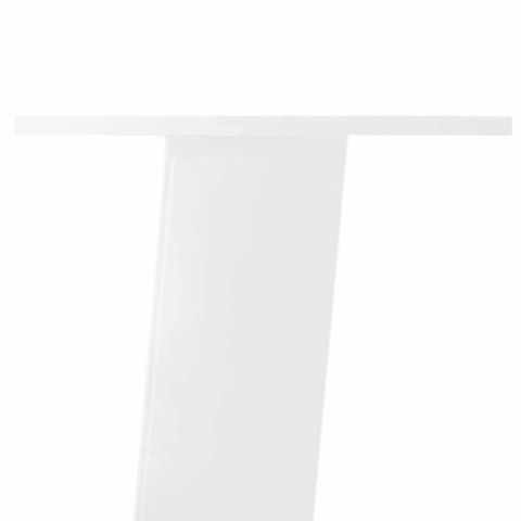 NOGI DO STOŁU KONSOLOWEGO 4 SZT. BIAŁE 72CM STALOWE