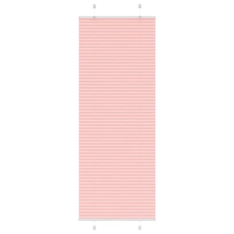 ROLETA PLISOWANA RÓŻOWA 75X200CM SZEROKOŚĆ TKANINY 74,4CM