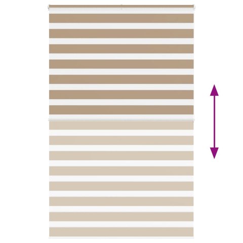 VidaXL Roleta zebra, 145x200 cm, szerokość tkaniny 140,9 cm, poliester