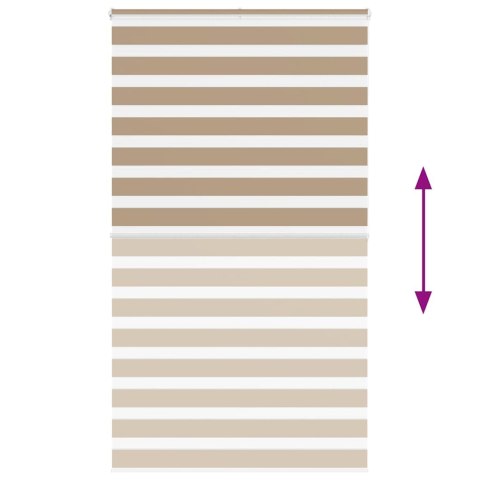 ROLETA ZEBRA 120X200CM SZEROKOŚĆ TKANINY 115,9CM POLIESTER