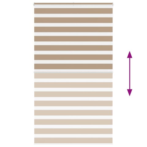 ROLETA ZEBRA 125X200CM SZEROKOŚĆ TKANINY 120,9CM POLIESTER