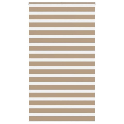 VidaXL Roleta zebra, 125x230 cm, szerokość tkaniny 120,9 cm, poliester