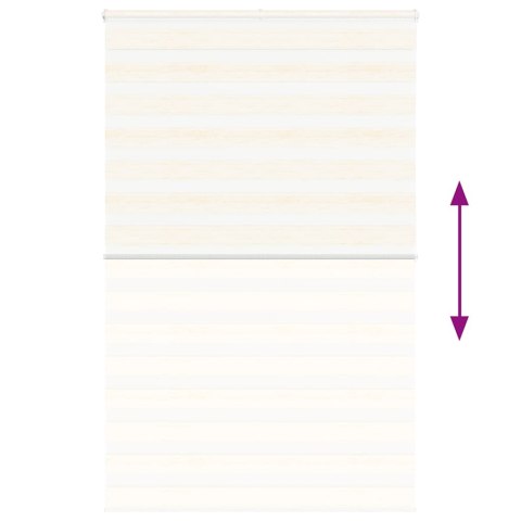 VidaXL Roleta zebra, 140x200 cm, szerokość tkaniny 135,9 cm, poliester