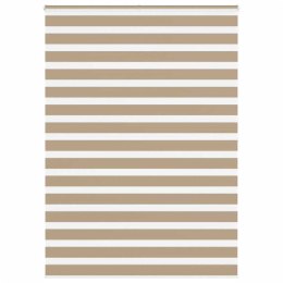 VidaXL Roleta zebra, 155x200 cm, szerokość tkaniny 150,9 cm, poliester