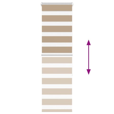 ROLETA ZEBRA 45X150CM SZEROKOŚĆ TKANINY 40,9CM POLIESTER