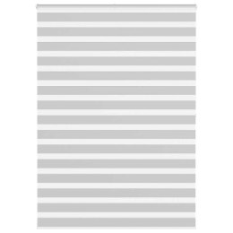 ROLETA ZEBRA JASNOSZARA SZEROKOŚĆ TKANINY 150,9CM POLIESTER