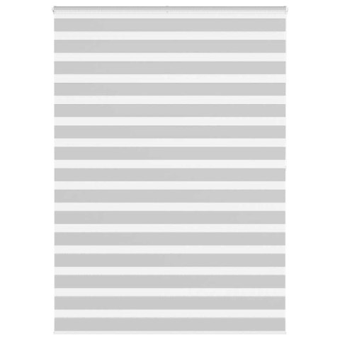 ROLETA ZEBRA JASNOSZARA SZEROKOŚĆ TKANINY 150,9CM POLIESTER