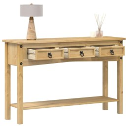 STOLIK KONSOLOWY CORONA 114X34,5X73CM LITE DREWNO SOSNOWE