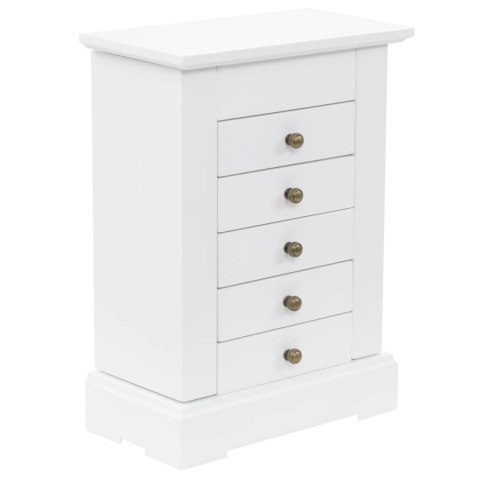 TOALETKA KOSMETYCZNA LUSTRO SZAFKA NA BIŻUTERIĘ