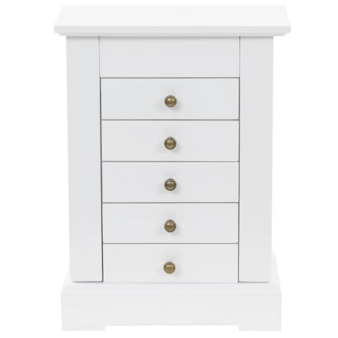 TOALETKA KOSMETYCZNA LUSTRO SZAFKA NA BIŻUTERIĘ