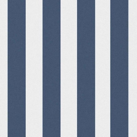 PODUSZKI NA ZEWNĄTRZ 4 SZT. W PASKI 45X45CM GRANATOWE