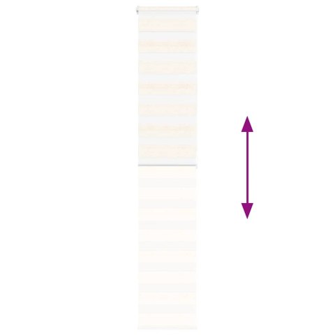 ROLETA ZEBRA 50X200CM SZEROKOŚĆ TKANINY 45,9CM POLIESTER