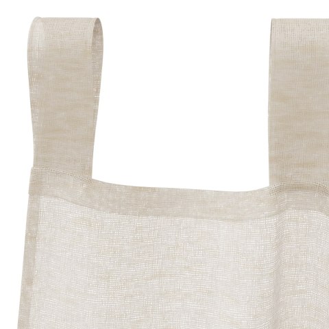 ZASŁONY Z ZASŁONAMI 2 PCS PIASEK 140X 260CM POLIESTER