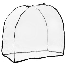 OSŁONA PRZECIWDESZCZOWA NA WÓZEK DLA PSA I PUPILA WODOODPORNA PVC 66X35X59