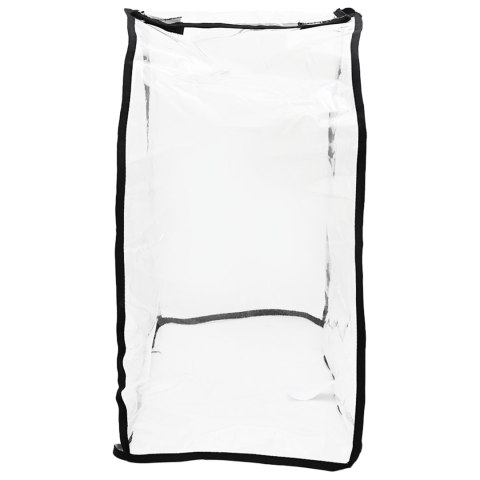 OSŁONA PRZECIWDESZCZOWA NA WÓZEK DLA PSA I PUPILA WODOODPORNA PVC 66X35X59