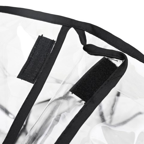 OSŁONA PRZECIWDESZCZOWA NA WÓZEK DLA PSA I PUPILA WODOODPORNA PVC 66X35X59