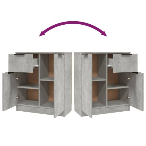 SZAFKA SZAROŚĆ BETONU 60X30X70CM