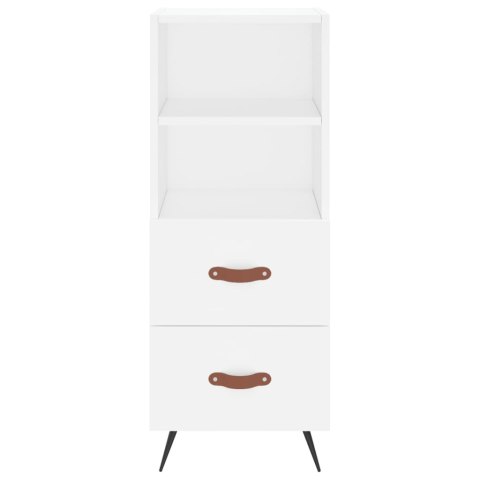 WYSOKA SZAFKA BIAŁA 34,5X34X180CM