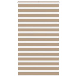 VidaXL Roleta zebra, 130x230 cm, szerokość tkaniny 125,9 cm, poliester