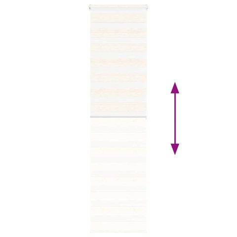 ROLETA ZEBRA 65X200CM SZEROKOŚĆ TKANINY 60,9CM POLIESTER