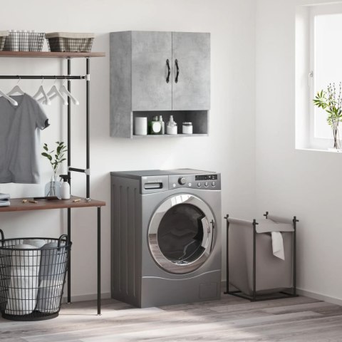 SZAFKA WISZĄCA SZAROŚĆ BETONU 60X31X70CM