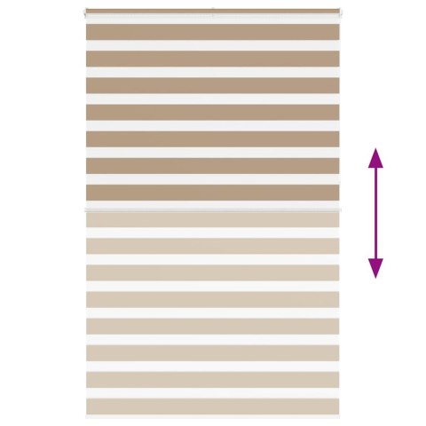 VidaXL Roleta zebra, 145x230 cm, szerokość tkaniny 140,9 cm, poliester