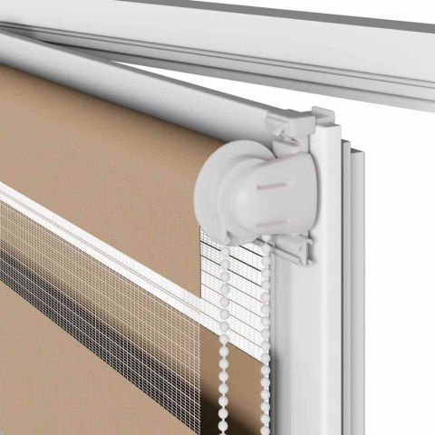 VidaXL Roleta zebra, 145x230 cm, szerokość tkaniny 140,9 cm, poliester