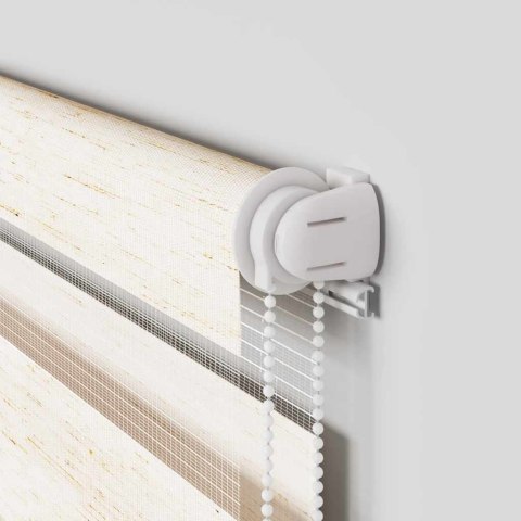 VidaXL Roleta zebra, 155x200 cm, szerokość tkaniny 150,9 cm, poliester