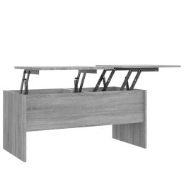 STOLIK KAWOWY SZARY DĄB SONOMA 102X50,5X46,5CM