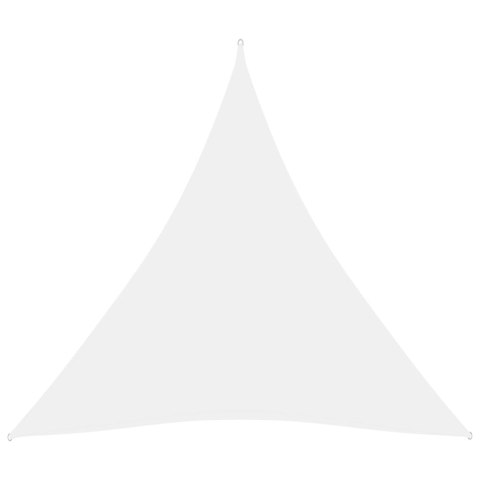 ŻAGIEL PRZECIWSŁONECZNY OGRODOWY WODOODPORNY MARKIZA TARAS 3,6X3,6X3,6M BIAŁY