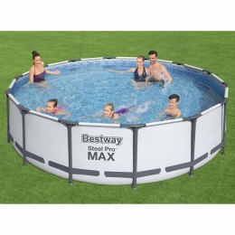 BESTWAY BASEN STEEL PRO MAX Z AKCESORIAMI 427X107CM