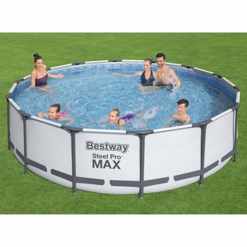 BESTWAY BASEN STEEL PRO MAX Z AKCESORIAMI 427X107CM