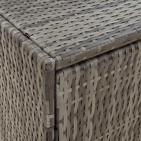 SZAFKA OGRODOWA SZARA 100X55,5X80CM RATTAN PE