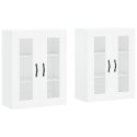 WISZĄCE SZAFKI 2 SZT. BIAŁE