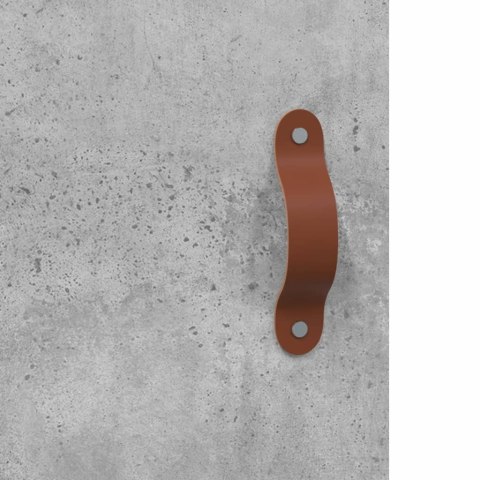 WYSOKA SZAFKA SZAROŚĆ BETONU 34,5X34X180CM