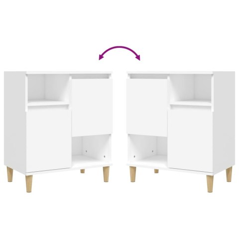 KOMODY 3 SZT. BIAŁE 60X35X70CM