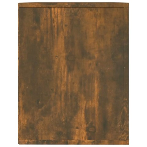 PÓŁKA NA BUTY PRZYDYMIONY DĄB 75X35X45CM