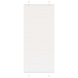 ROLETA PLISOWANA BIAŁA 85X200CM SZEROKOŚĆ TKANINY 84,4CM