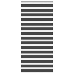 ROLETA ZEBRA CZARNA SZEROKOŚĆ TKANINY 95,9CM POLIESTER