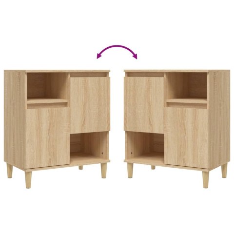 KOMODY 2 SZT. DĄB SONOMA 60X35X70CM