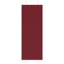 ROLETA PLISOWANA BORDOWY CZERWONY 70X200CM SZEROKOŚĆ TKANINY