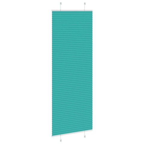 ROLETA PLISOWANA ZIELONY BENZYNA 75X200CM SZEROKOŚĆ TKANINY