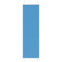 VidaXL Roleta plisowana niebieska 60x200 cm Szerokość tkaniny 59,4 cm