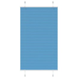 ROLETA PLISOWANA NIEBIESKA 70X150CM SZEROKOŚĆ TKANINY 69,4CM