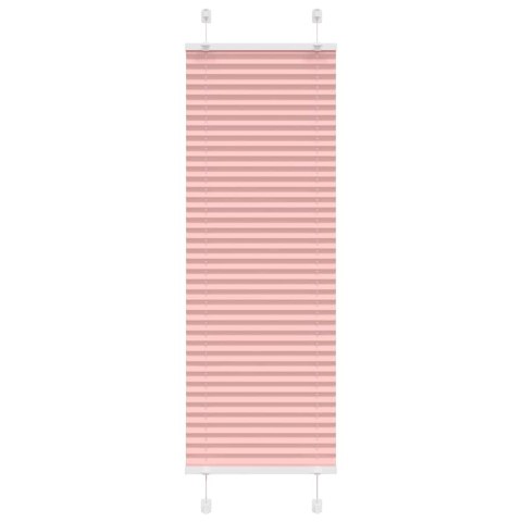 ROLETA PLISOWANA RÓŻOWA 45X150CM SZEROKOŚĆ TKANINY 44,4CM