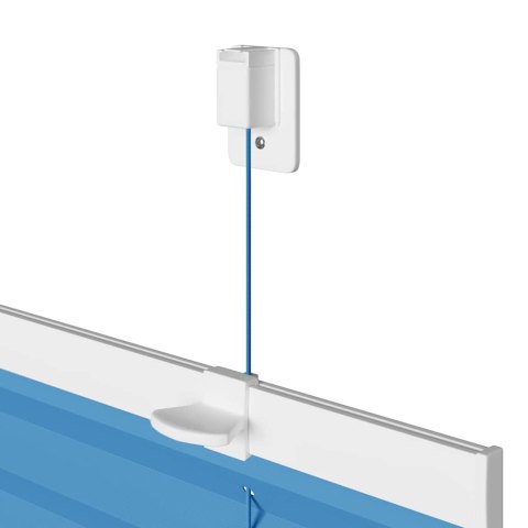 ROLETA PLISOWANA NIEBIESKA 65X200CM SZEROKOŚĆ TKANINY 64,4CM