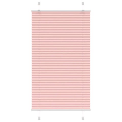 ROLETA PLISOWANA RÓŻOWA 80X150CM SZEROKOŚĆ TKANINY 79,4CM