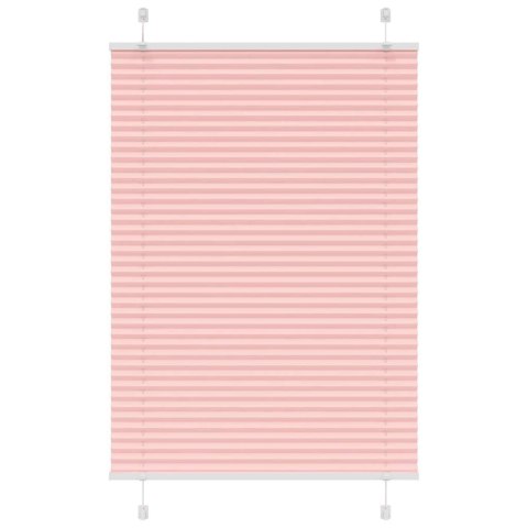 ROLETA PLISOWANA RÓŻOWA 90X150CM SZEROKOŚĆ TKANINY 89,4CM