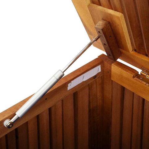 SKRZYNIA OGRODOWA 150X80X75CM LITE DREWNO AKACJOWE